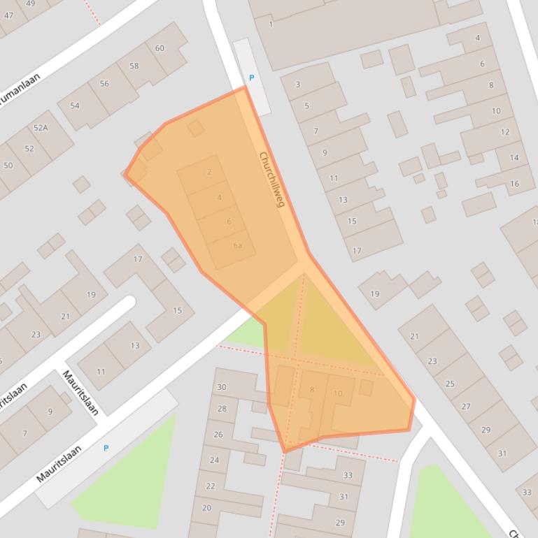 Kaart van postcodegebied 4561WN.