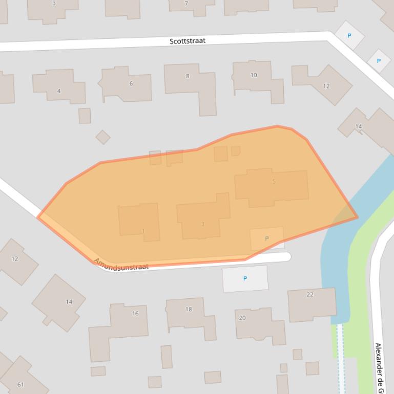 Kaart van postcodegebied 4562BD.