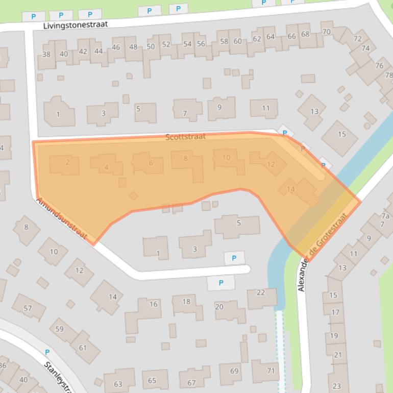 Kaart van postcodegebied 4562BH.