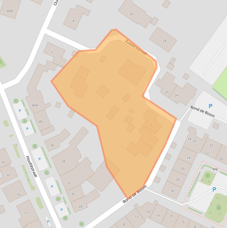 Kaart van postcodegebied 4564HC.