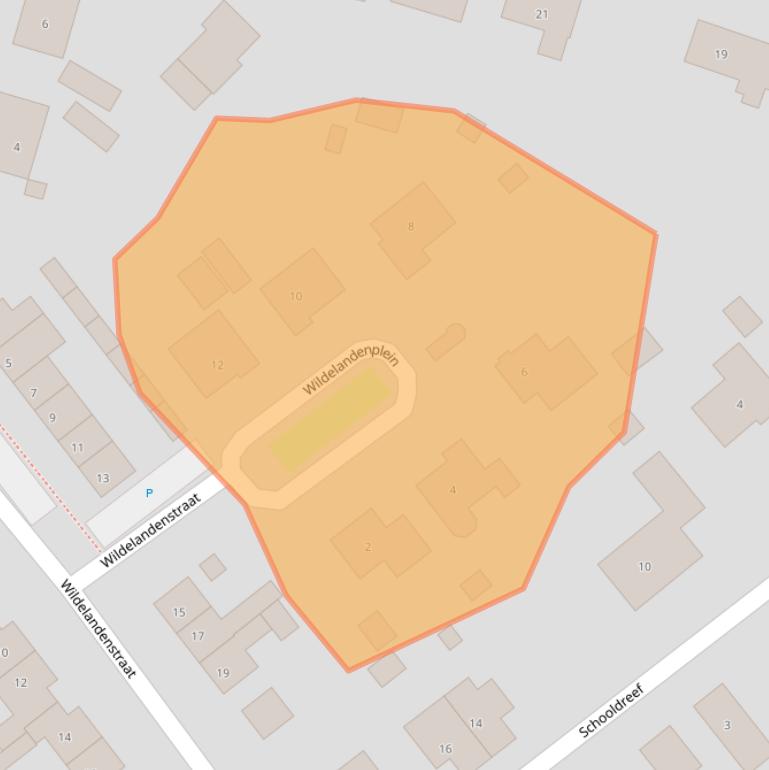 Kaart van postcodegebied 4566BL.