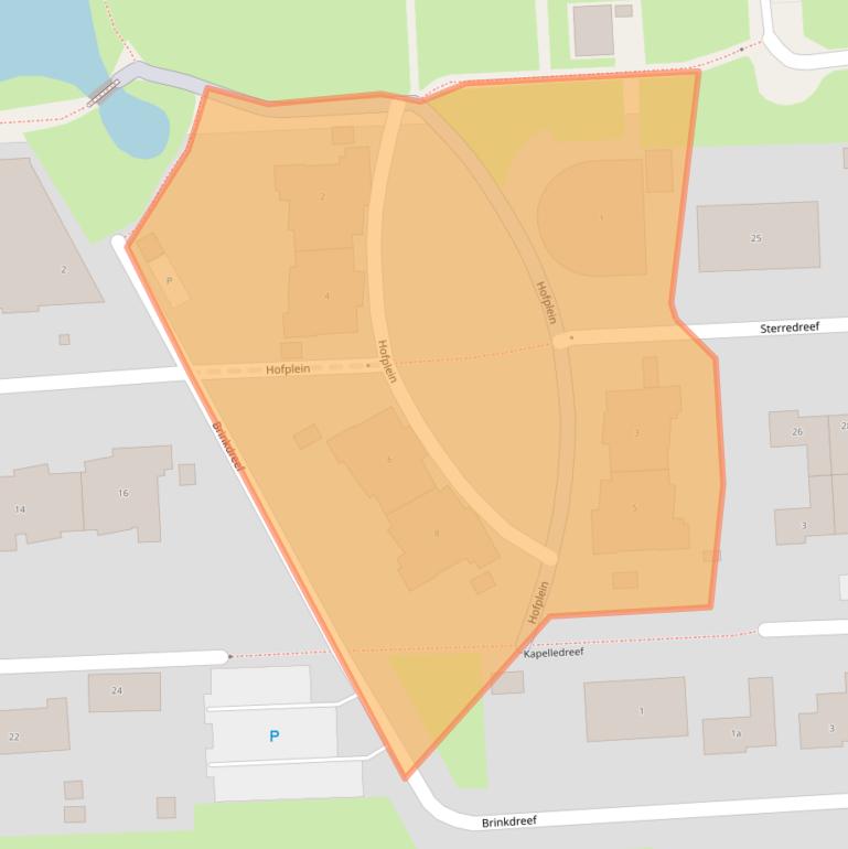 Kaart van postcodegebied 4567EB.