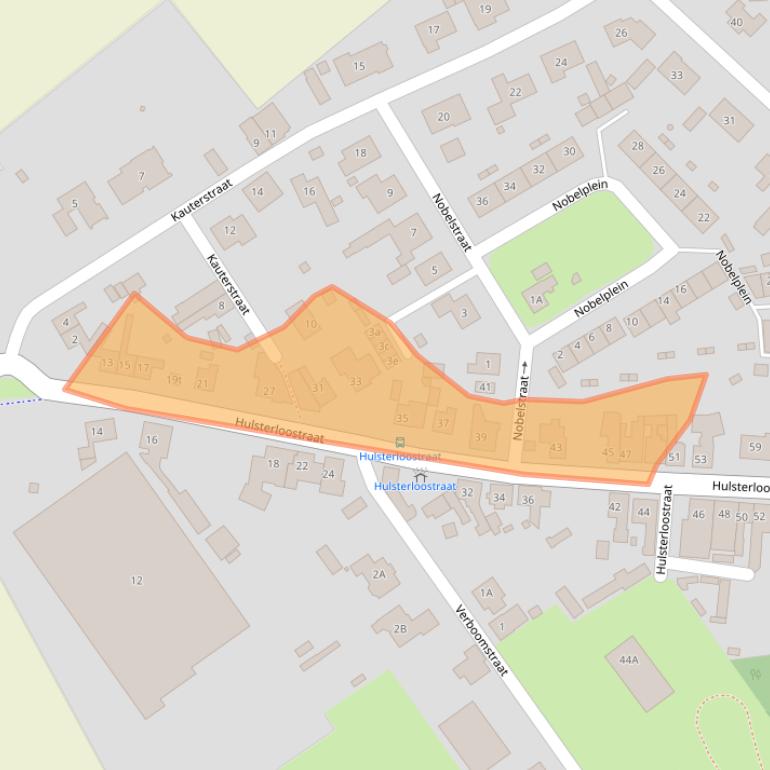 Kaart van postcodegebied 4568AA.