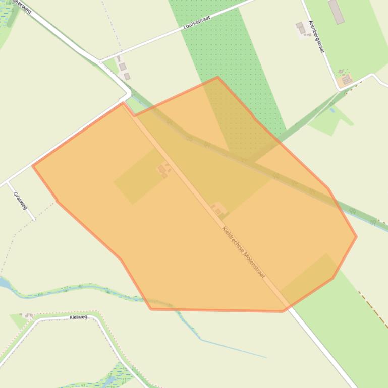 Kaart van postcodegebied 4568PA.