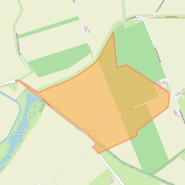 Kaart van postcodegebied 4568PC.