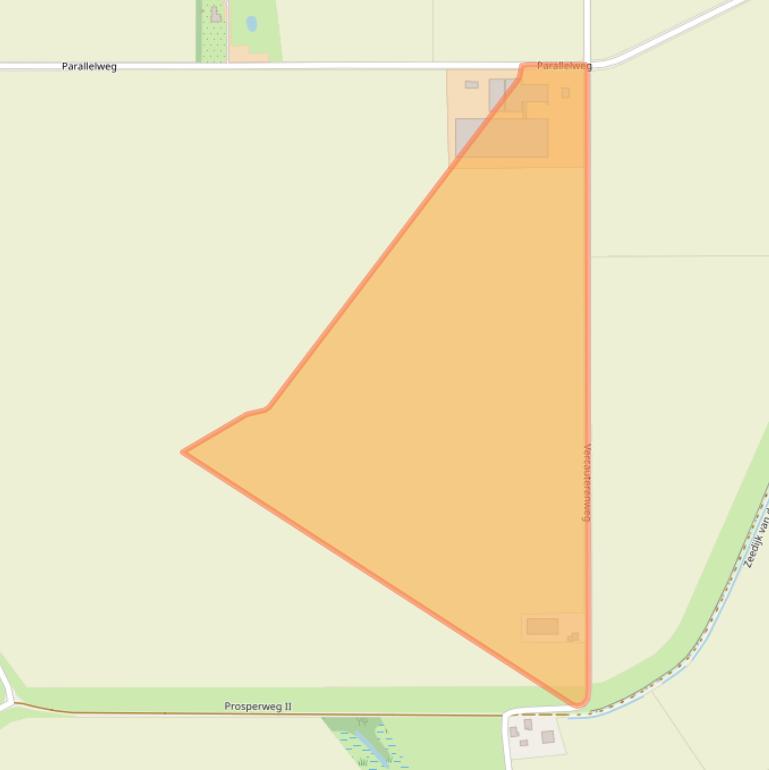 Kaart van postcodegebied 4568PR.