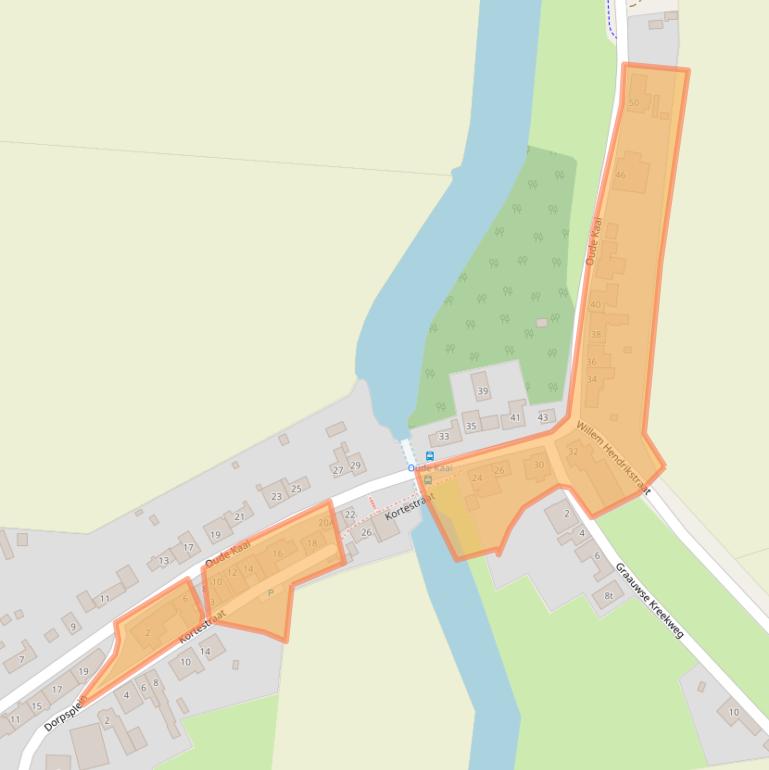 Kaart van postcodegebied 4569AB.