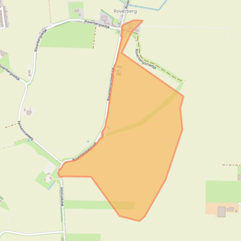 Kaart van postcodegebied 4569LB.