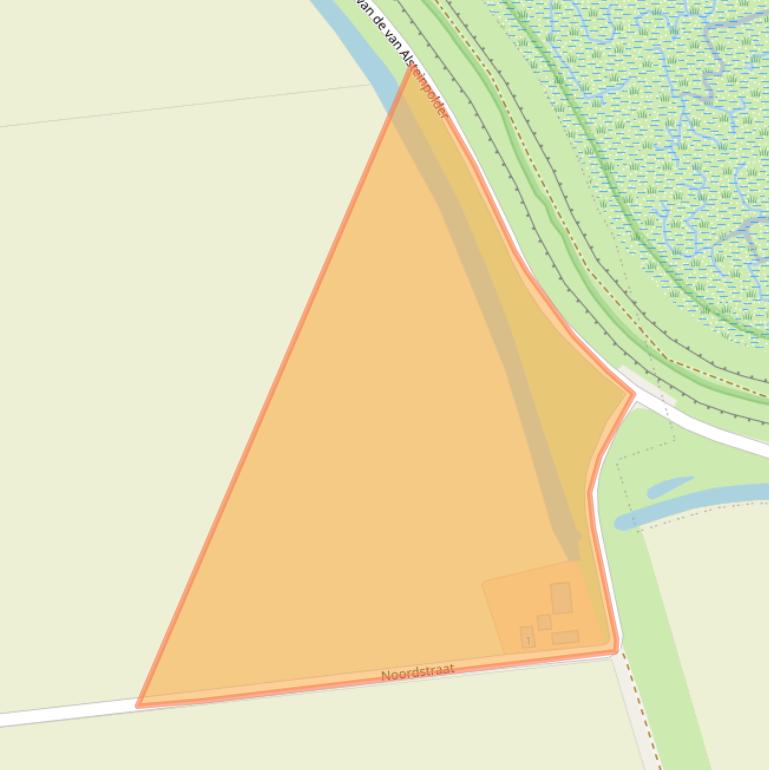 Kaart van postcodegebied 4569PC.