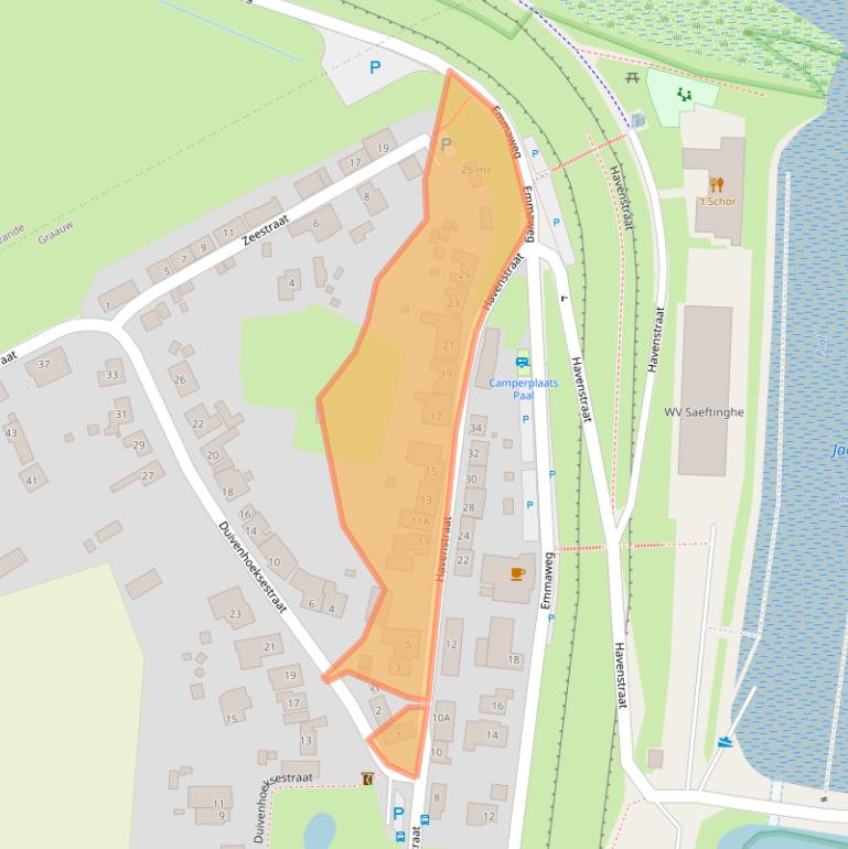 Kaart van postcodegebied 4569TK.