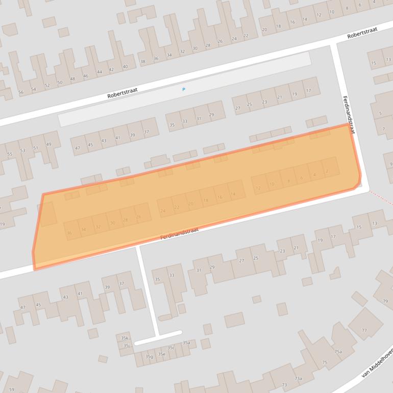 Kaart van postcodegebied 4571AP.