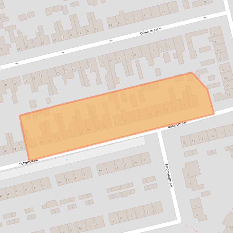 Kaart van postcodegebied 4571AT.