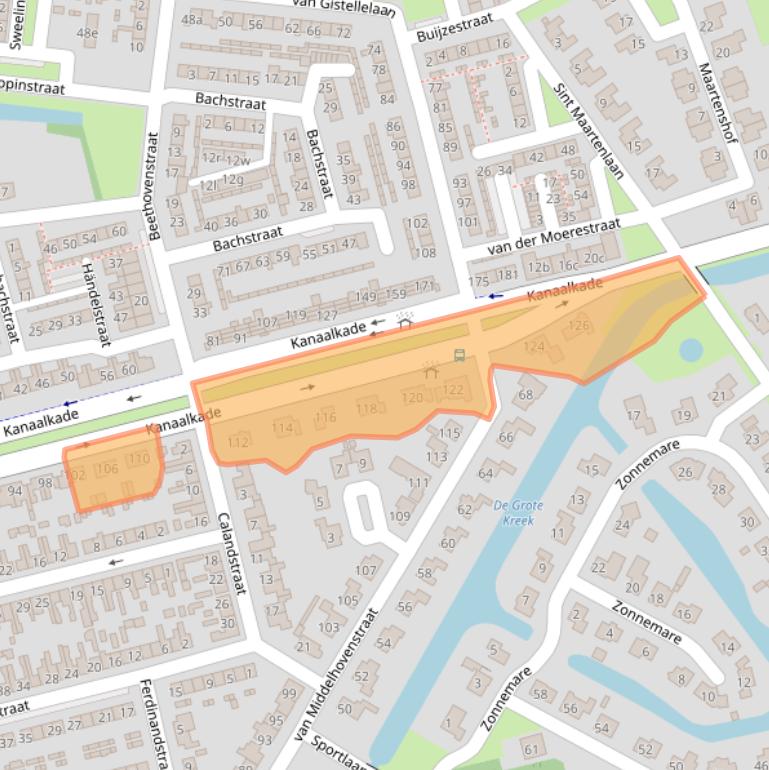 Kaart van postcodegebied 4571CM.