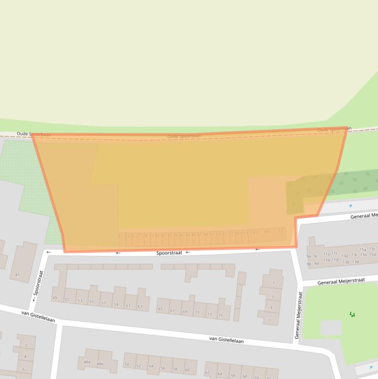 Kaart van postcodegebied 4571EE.