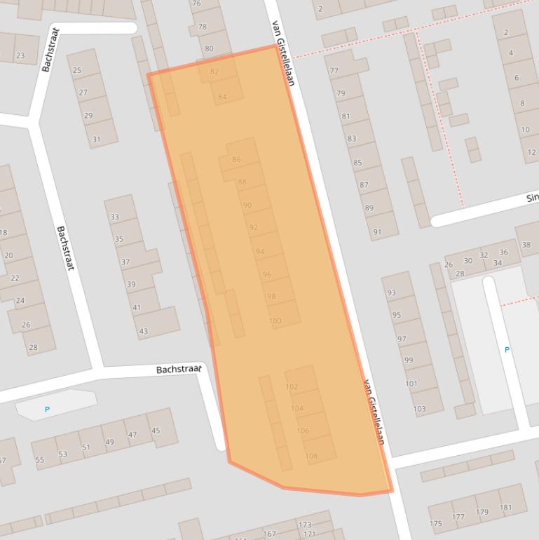 Kaart van postcodegebied 4571EM.