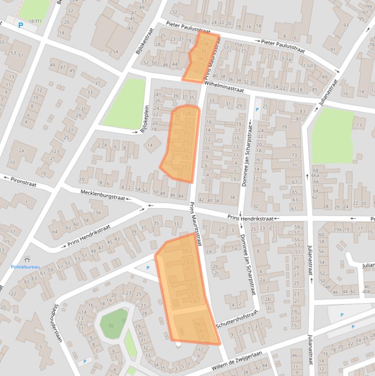 Kaart van postcodegebied 4571HA.