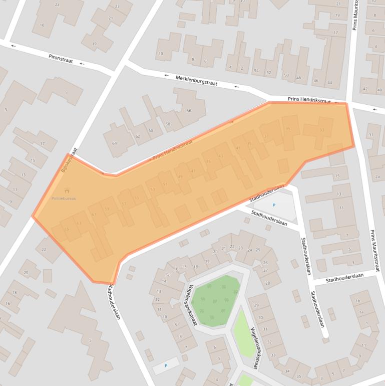 Kaart van postcodegebied 4571HD.