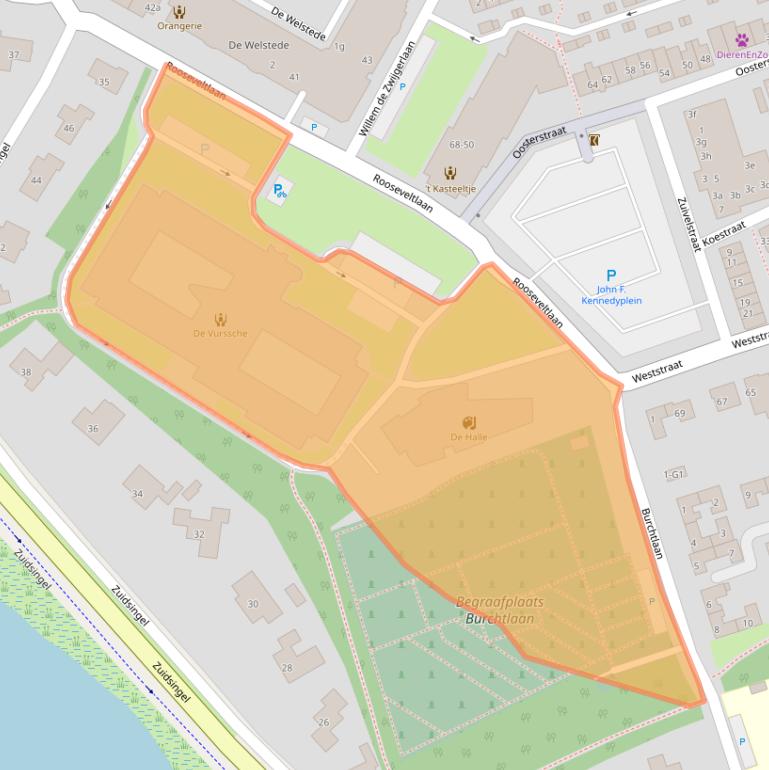 Kaart van postcodegebied 4571HT.