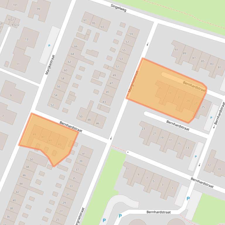 Kaart van postcodegebied 4571JT.