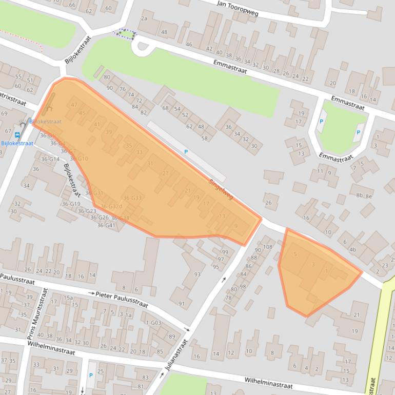 Kaart van postcodegebied 4571KA.