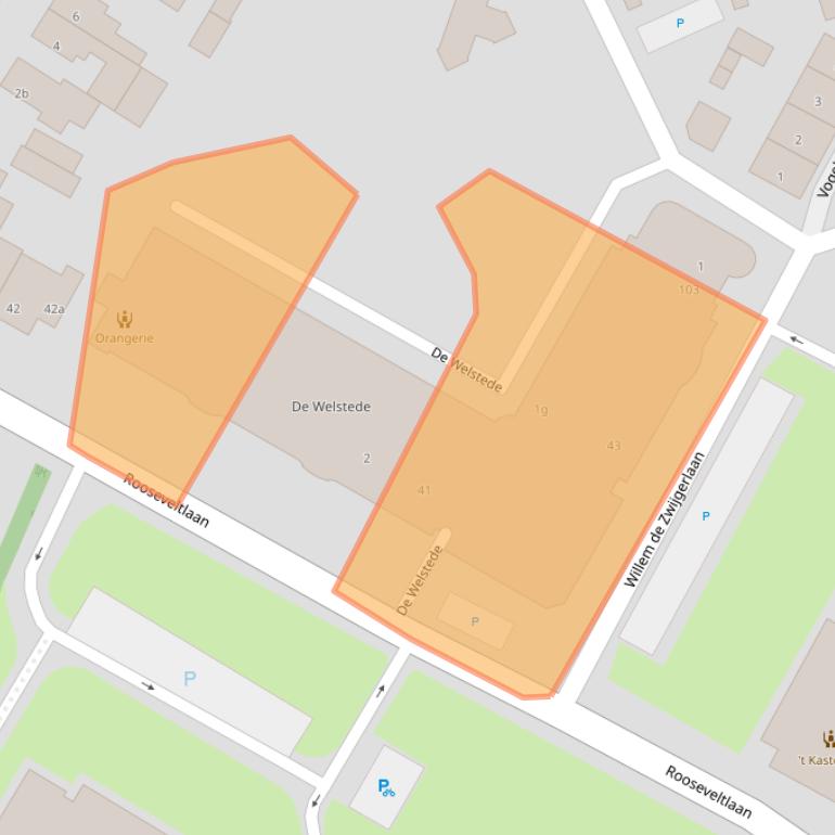 Kaart van postcodegebied 4571KX.