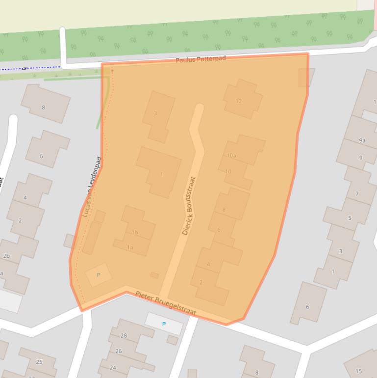 Kaart van postcodegebied 4571MB.