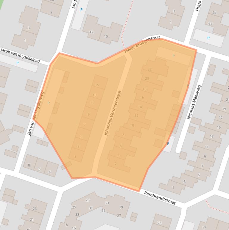 Kaart van postcodegebied 4571MG.