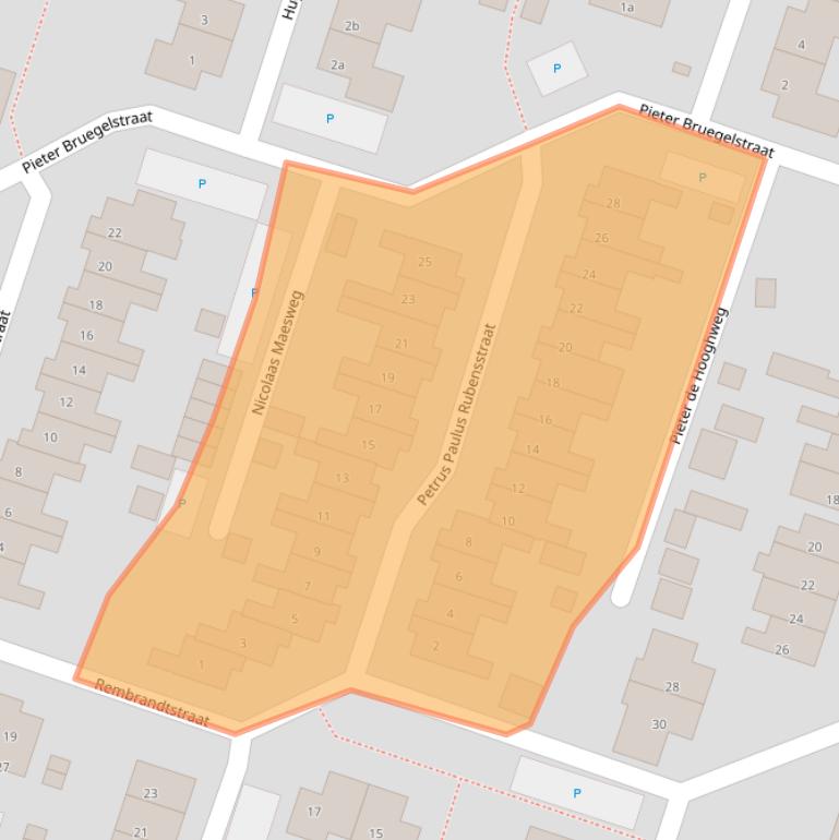 Kaart van postcodegebied 4571MH.