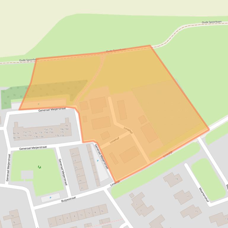 Kaart van postcodegebied 4571PG.