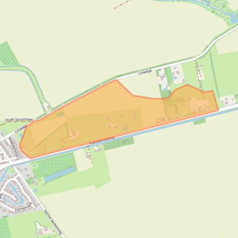 Kaart van postcodegebied 4571RH.