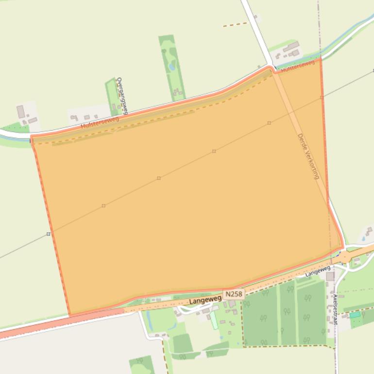 Kaart van postcodegebied 4571RM.