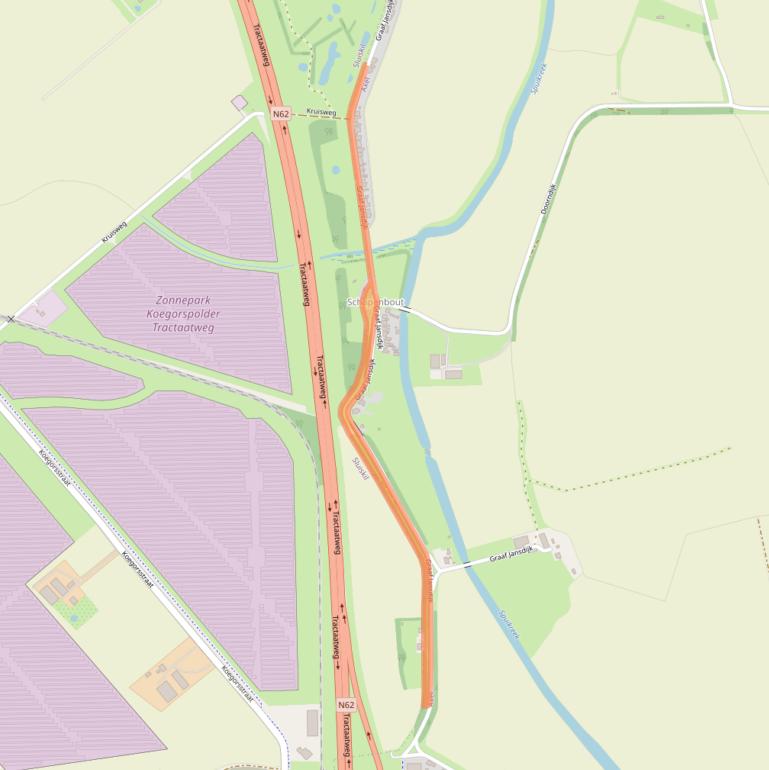 Kaart van postcodegebied 4571SG.