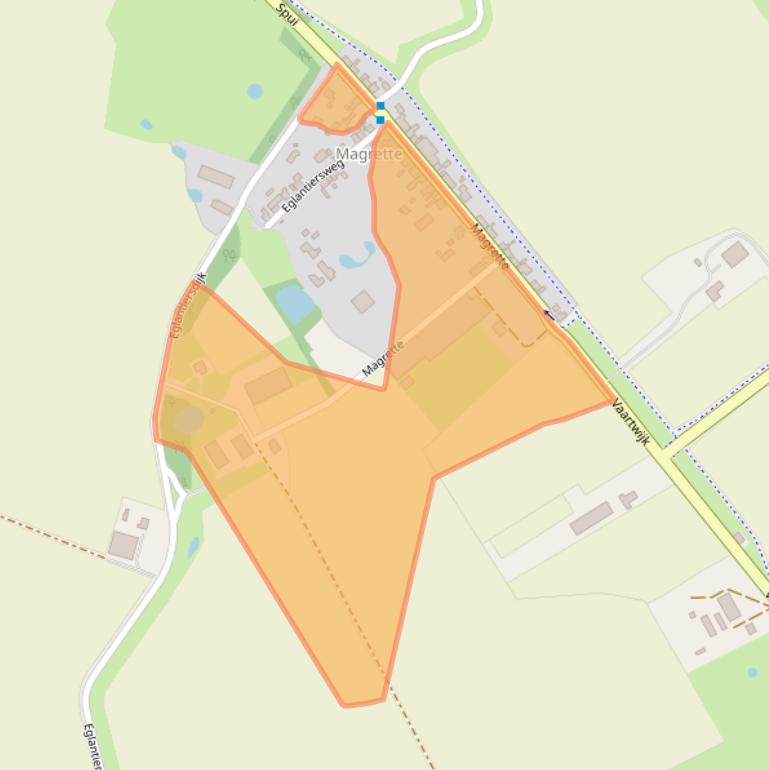 Kaart van postcodegebied 4571SR.