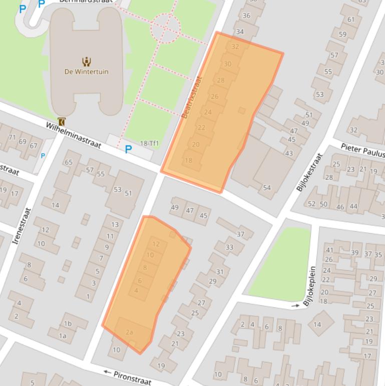 Kaart van postcodegebied 4571VM.