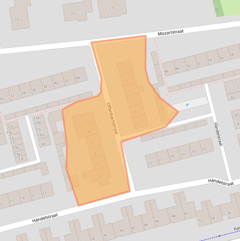 Kaart van postcodegebied 4571XG.