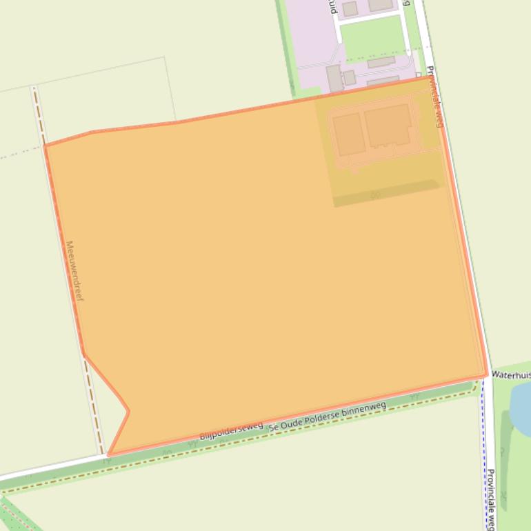 Kaart van postcodegebied 4574NX.