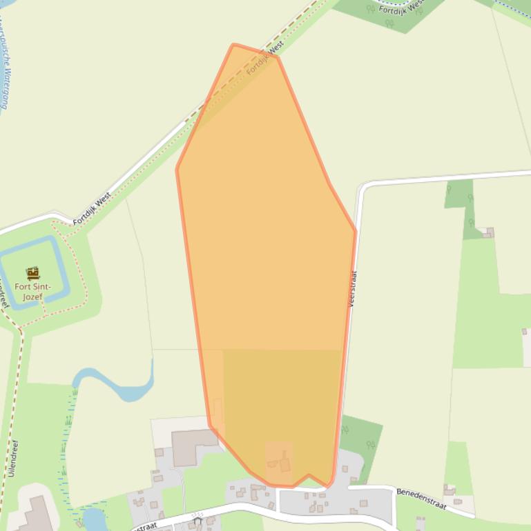 Kaart van postcodegebied 4576CK.