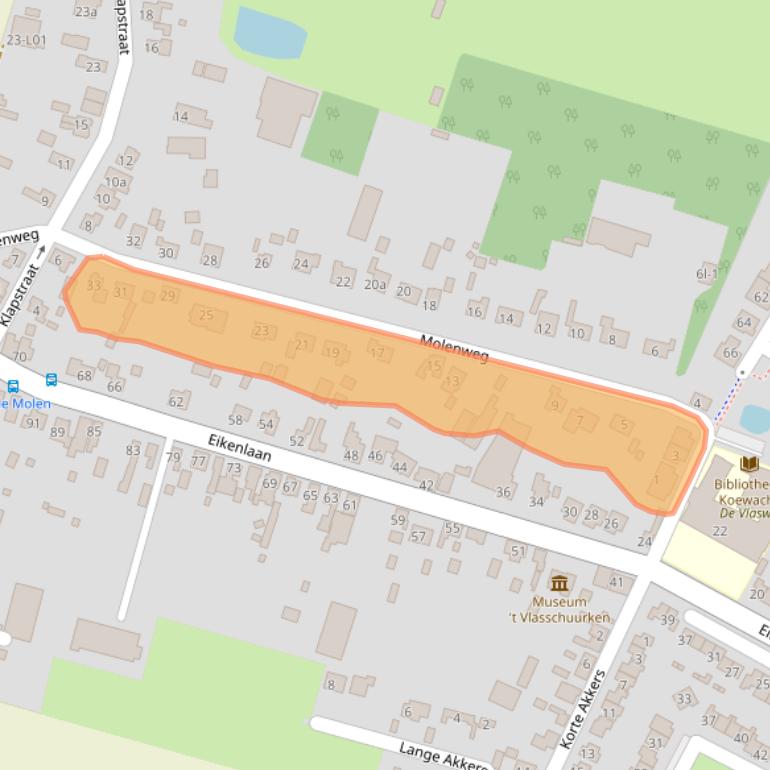 Kaart van postcodegebied 4576CW.