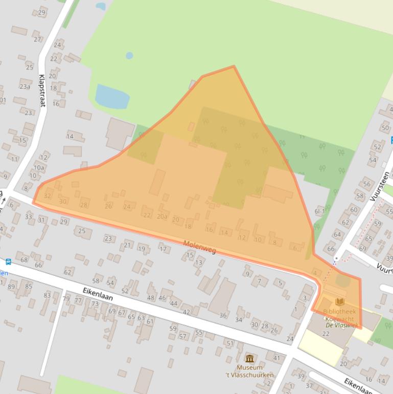 Kaart van postcodegebied 4576CX.