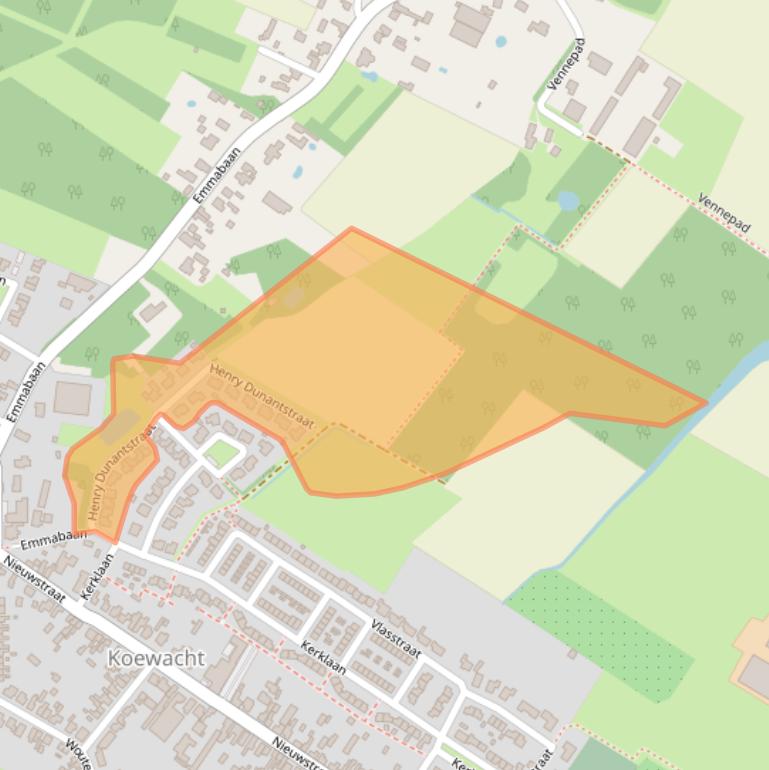 Kaart van postcodegebied 4576DE.