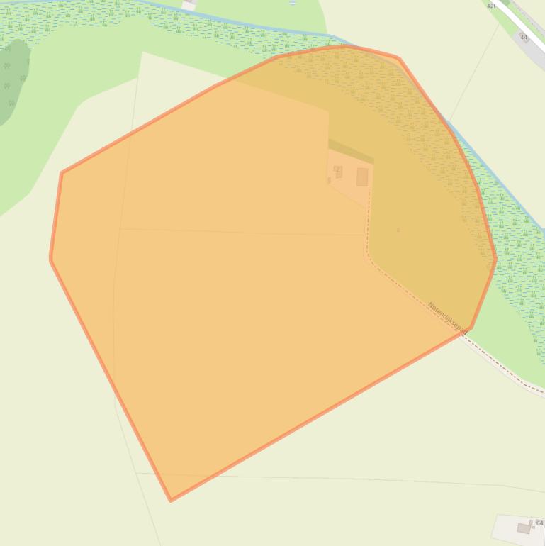 Kaart van postcodegebied 4583SZ.