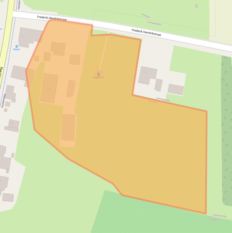 Kaart van postcodegebied 4584LL.