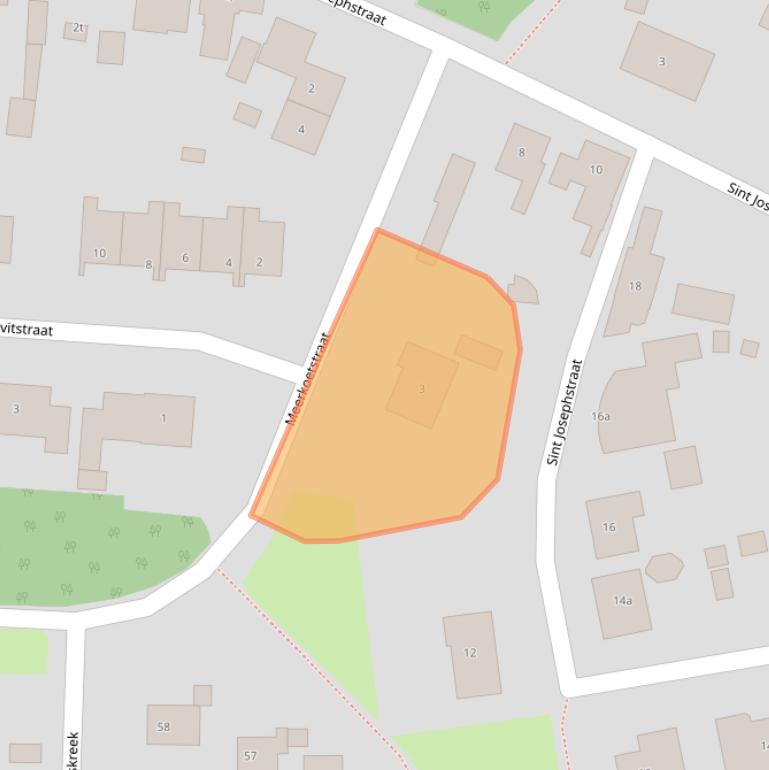 Kaart van postcodegebied 4585AN.