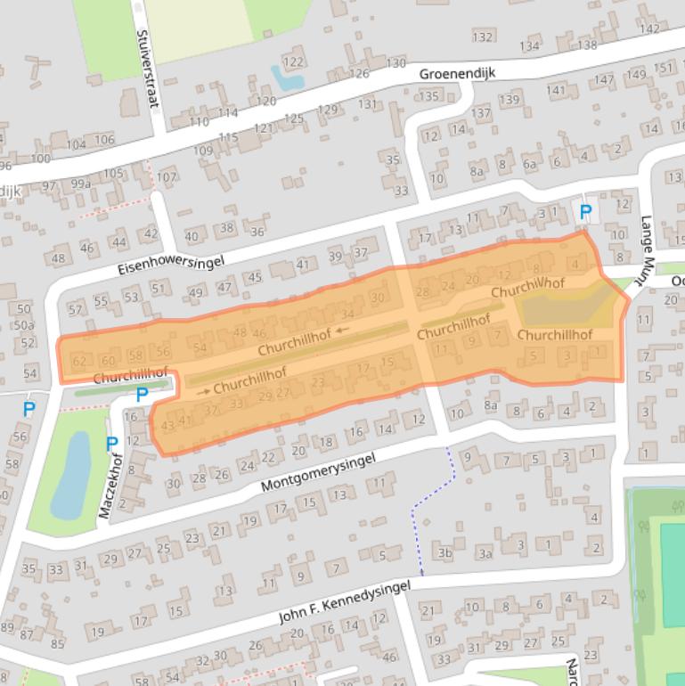 Kaart van postcodegebied 4587EV.