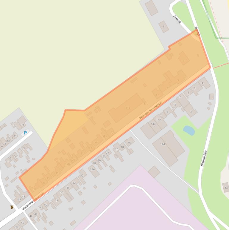 Kaart van postcodegebied 4588KA.