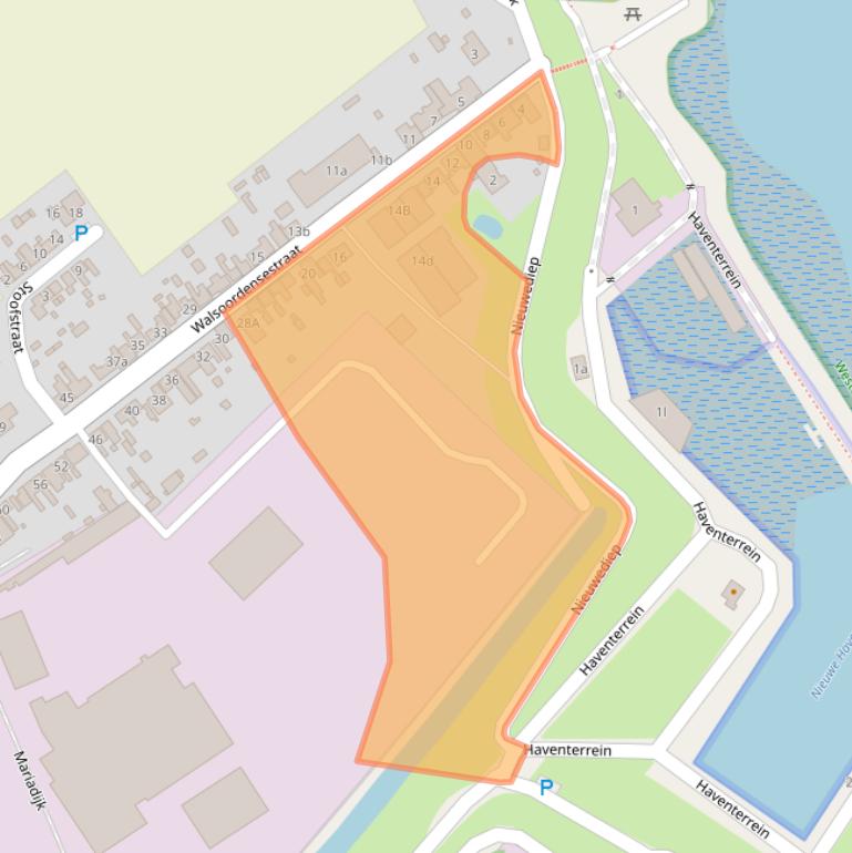 Kaart van postcodegebied 4588KC.