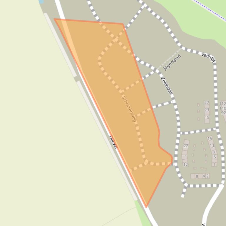 Kaart van postcodegebied 4588PC.