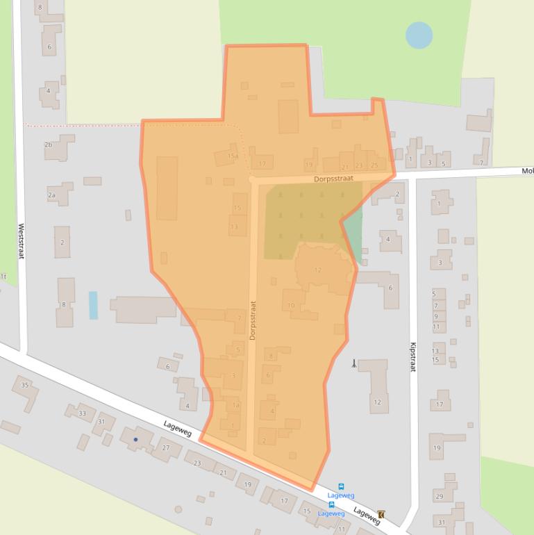 Kaart van postcodegebied 4589KP.