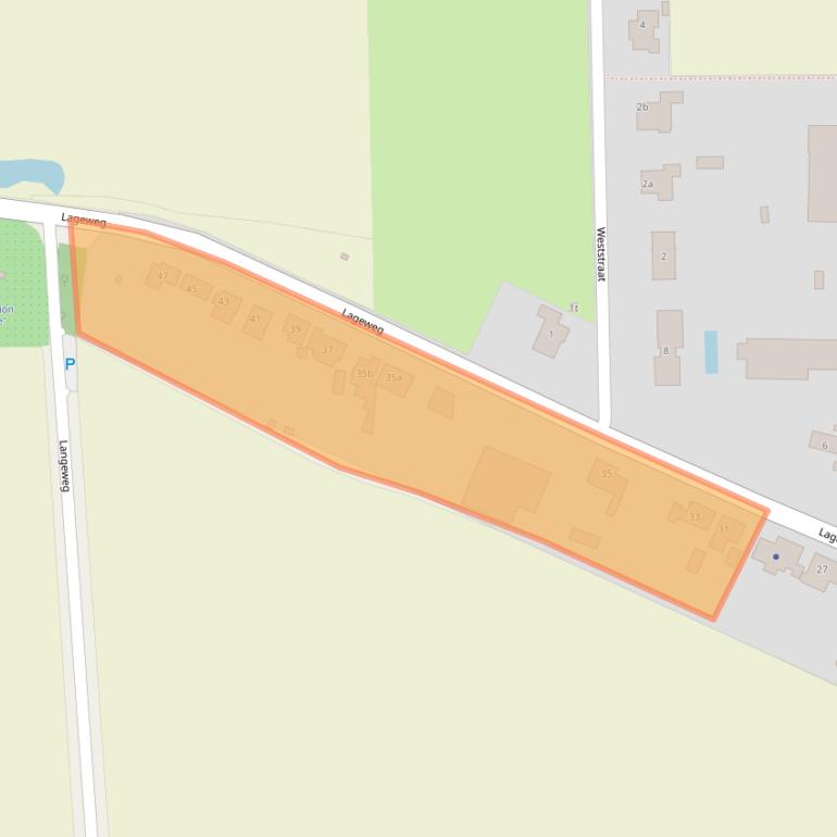 Kaart van postcodegebied 4589KV.
