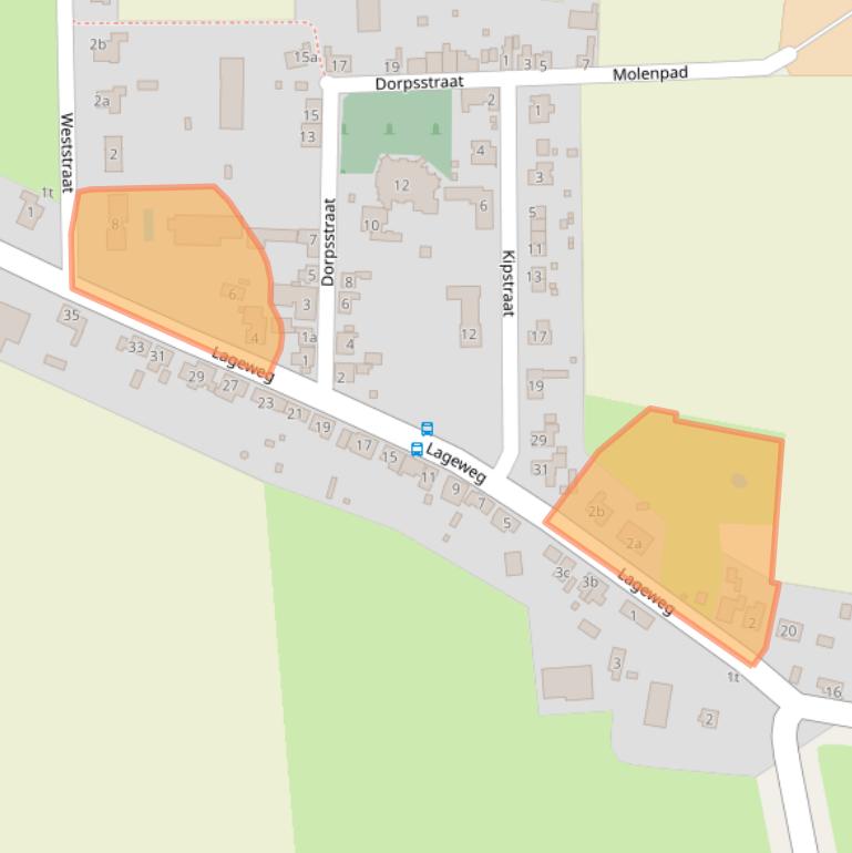 Kaart van postcodegebied 4589KW.